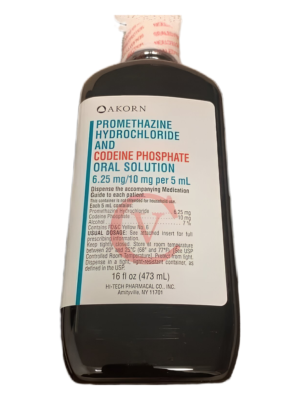 AKORN PROMETHAZINE HYDROCHLORIDE AND CODEINE